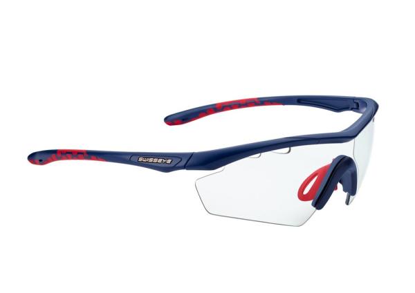 SwissEye Solena - Dark Blue Matt Red / Linse: Grey