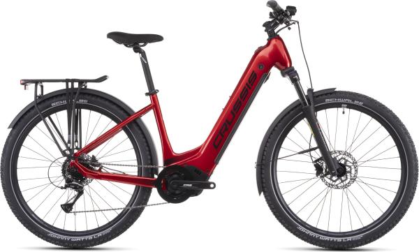 Crussis e-Country 7.11-715 Wh red 17" Wave - 27,5"